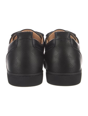 Christian Louboutin Spike Accents Leather Sneakers