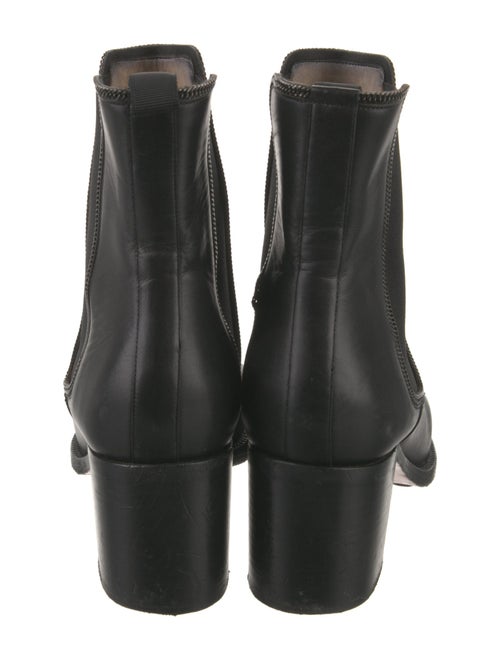 Christian Louboutin Spike Accents Leather Chelsea Boots