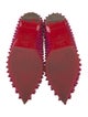 Christian Louboutin Spike Accents Patent Leather Flats