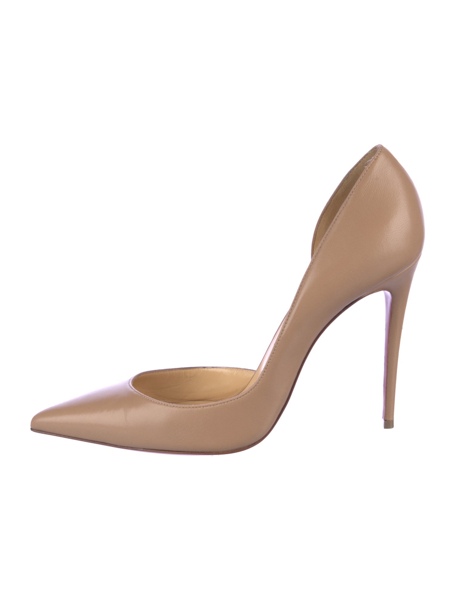 Christian Louboutin Leather D'Orsay Pumps