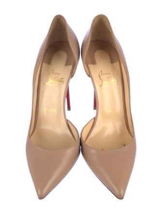 Christian Louboutin Leather D'Orsay Pumps