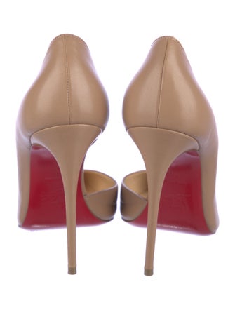 Christian Louboutin Leather D'Orsay Pumps