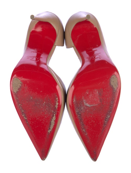 Christian Louboutin Leather D'Orsay Pumps