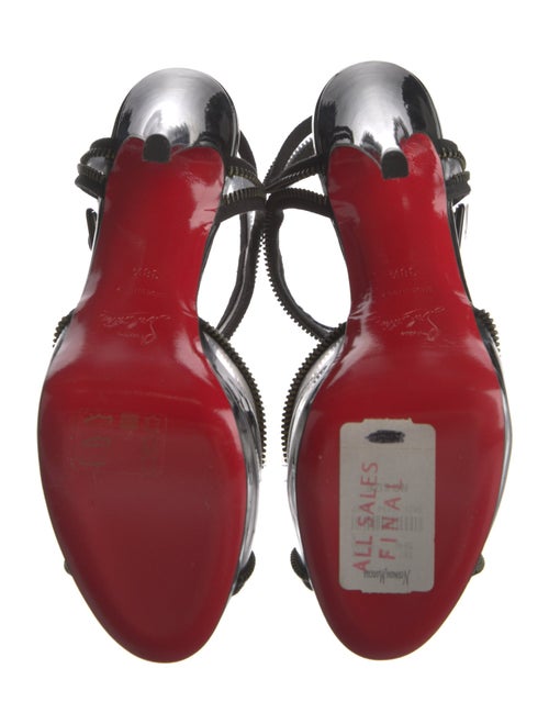 Christian Louboutin PVC T-Strap Sandals