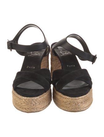 Christian Louboutin Suede Espadrilles