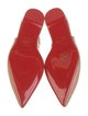 Christian Louboutin Hot Chickita Patent Leather Slingback Flats