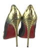 Christian Louboutin Snakeskin Animal Print Pumps