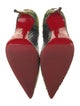 Christian Louboutin Snakeskin Animal Print Pumps