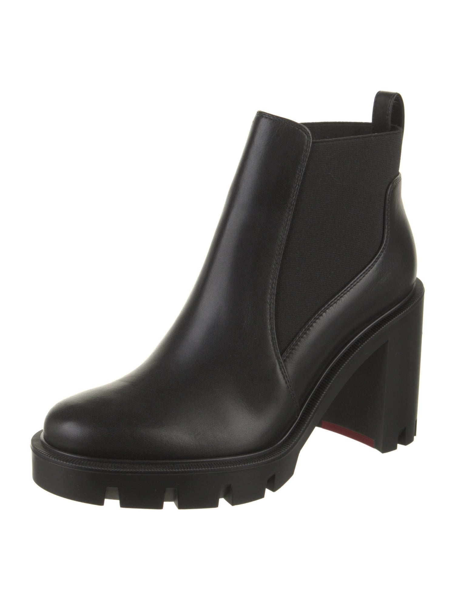 Christian Louboutin Leather Chelsea Boots