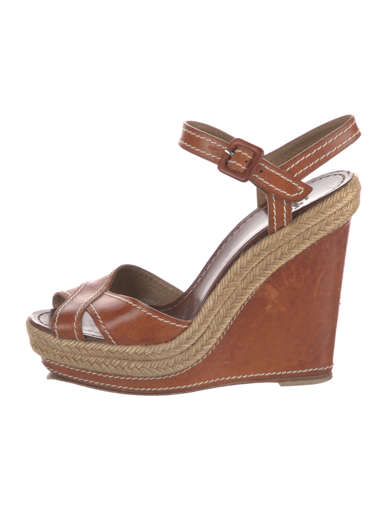 Christian Louboutin Leather Espadrilles