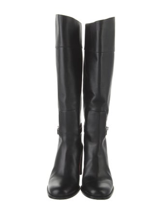 Christian Louboutin Leather Riding Boots