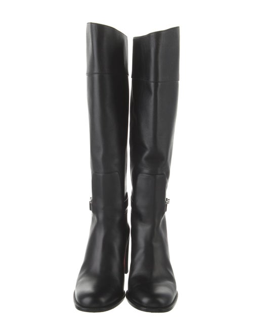 Christian Louboutin Leather Riding Boots