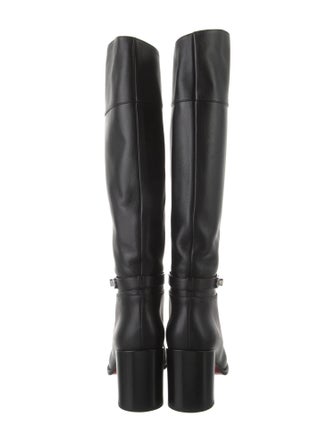 Christian Louboutin Leather Riding Boots