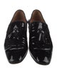 Christian Louboutin Patent Leather Tassel Accents Loafers
