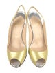 Christian Louboutin Leather Slingback Pumps