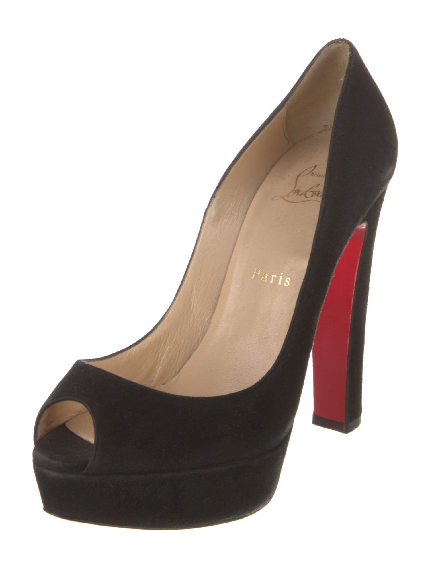 Christian Louboutin Suede Pumps
