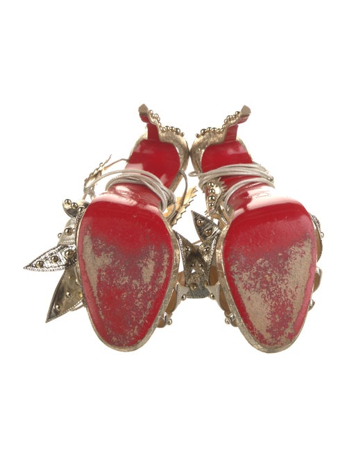 Christian Louboutin Leather T-Strap Pumps