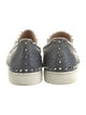 Christian Louboutin Spike Accents Python Sneakers