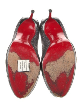 Christian Louboutin Glitter Glitter Accents Pumps