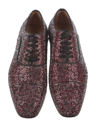 Christian Louboutin Crystal Oxfords