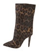 Christian Louboutin Ponyhair Animal Print Boots