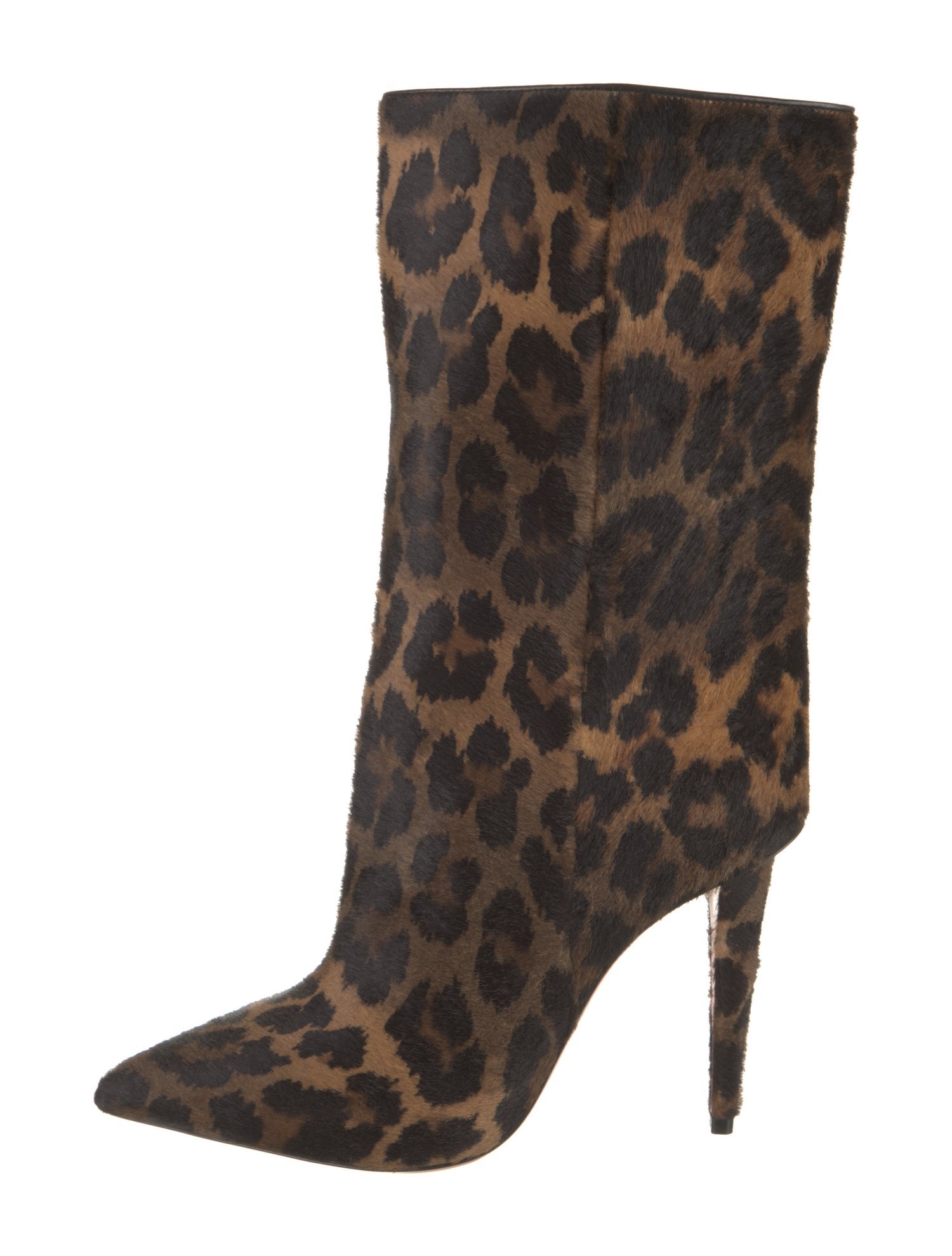 Christian Louboutin Ponyhair Animal Print Boots