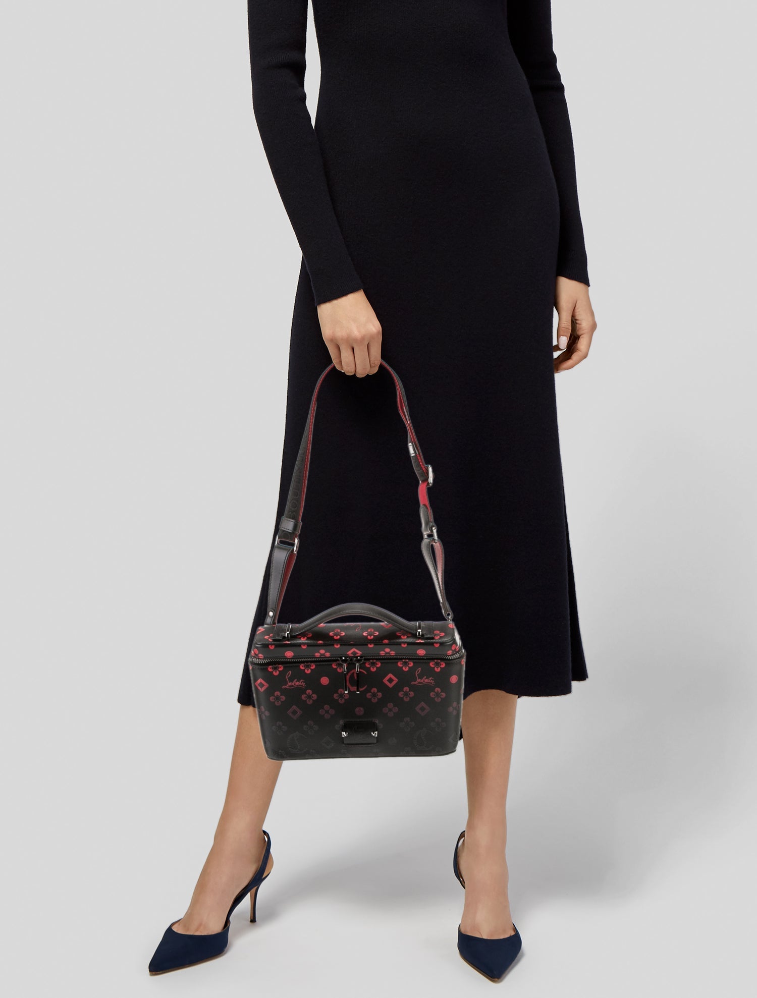 Christian Louboutin Leather Top Handle Bag