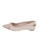 Christian Louboutin Suede Cutout Accent Ballet Flats