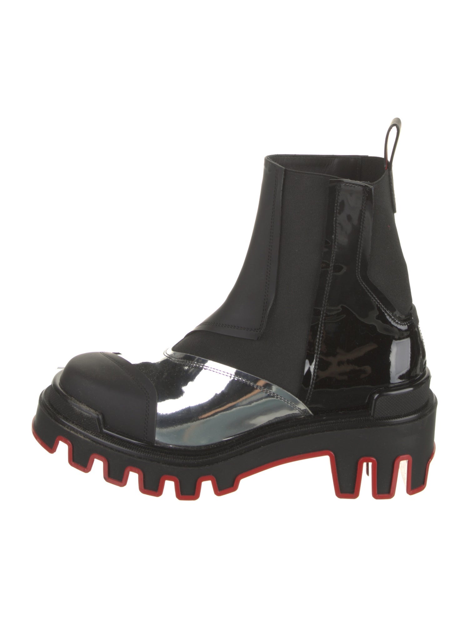 Christian Louboutin x MARVEL Leather Chelsea Boots