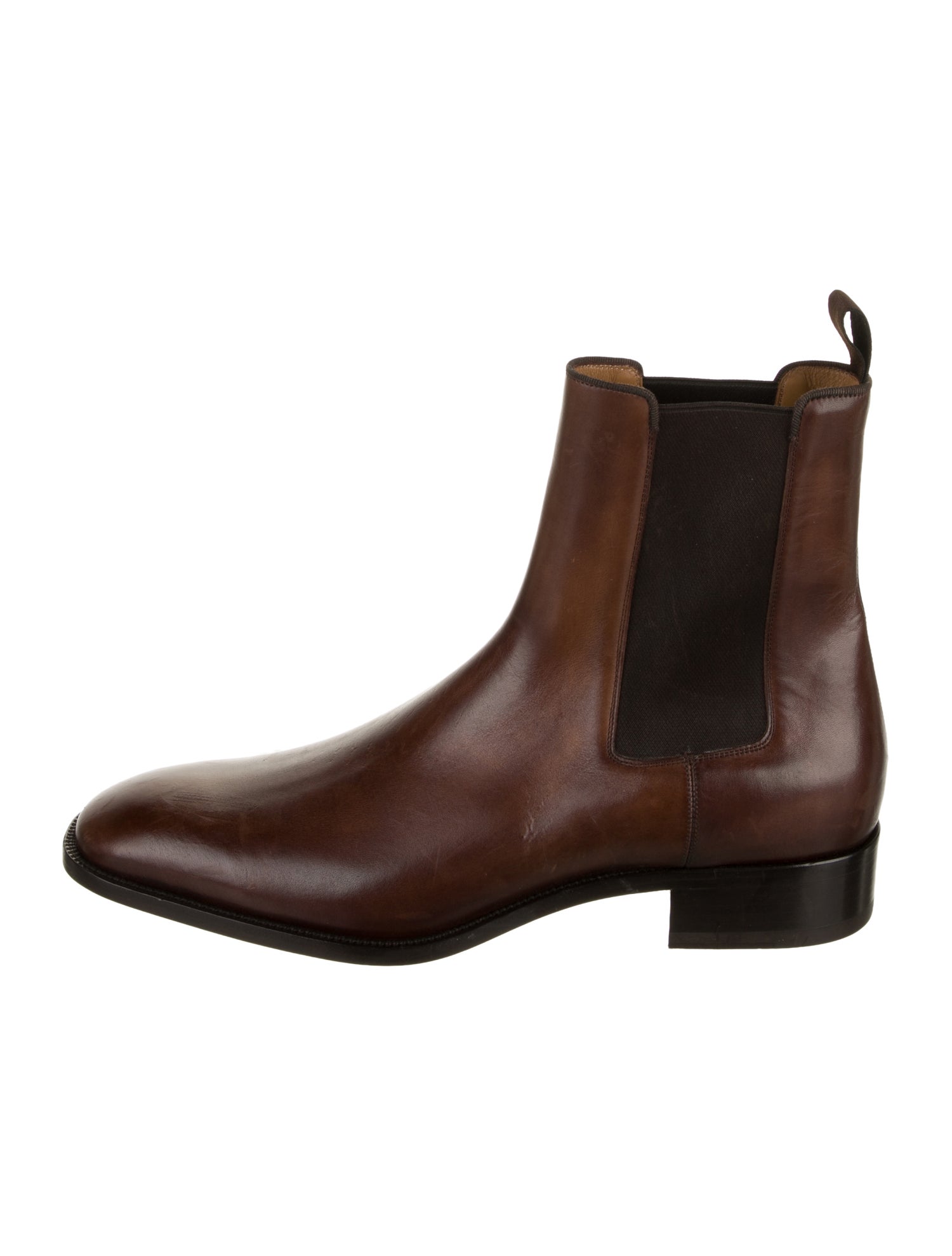 Christian Louboutin Leather Chelsea Boots