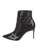 Christian Louboutin Patent Leather Sock Boots