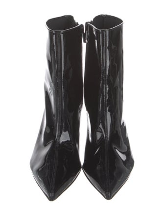 Christian Louboutin Patent Leather Sock Boots