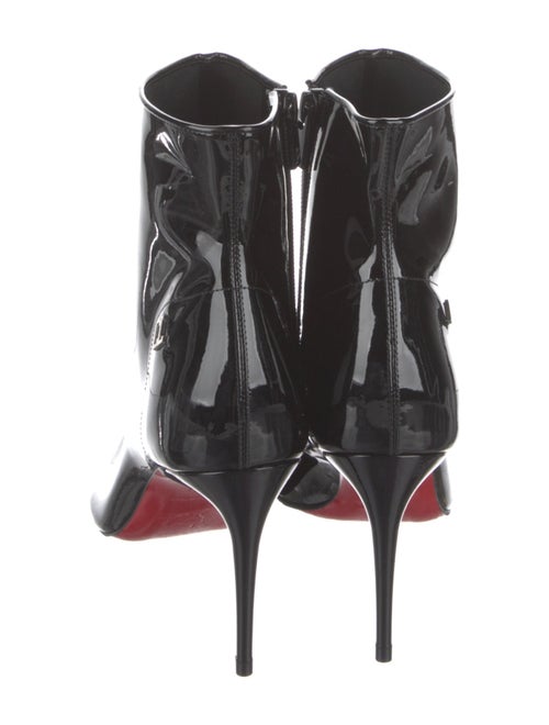 Christian Louboutin Patent Leather Sock Boots