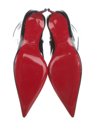 Christian Louboutin Patent Leather Sock Boots