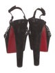 Christian Louboutin Suede Crystal Embellishments Slingback Pumps
