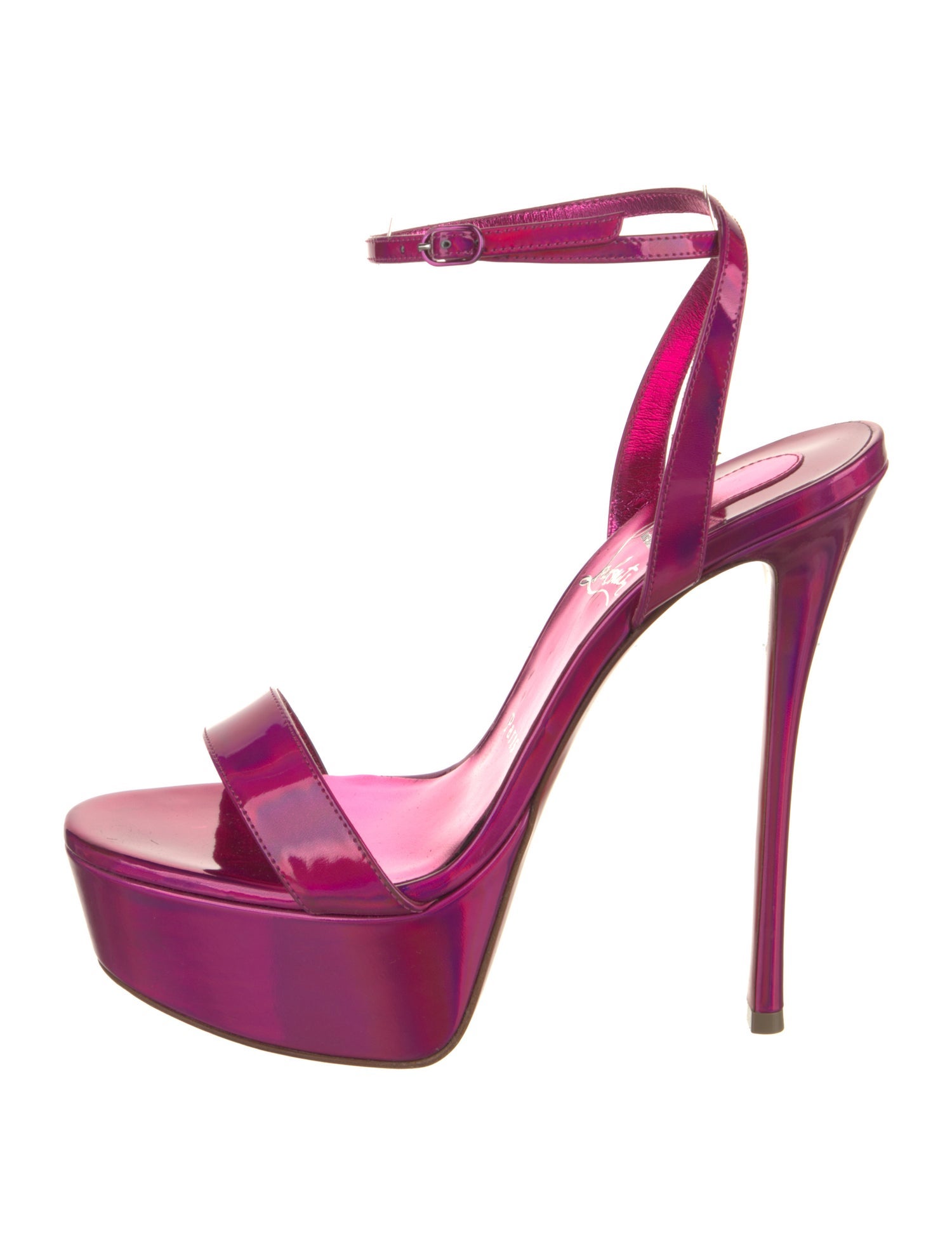 Christian Louboutin Patent Leather Sandals