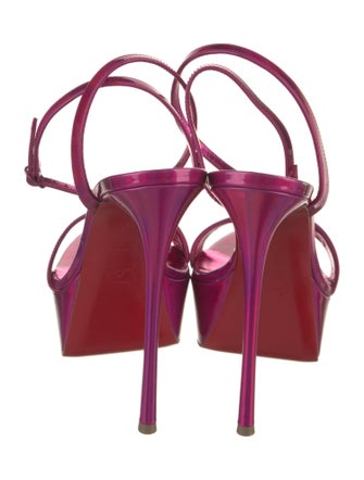 Christian Louboutin Patent Leather Sandals
