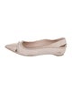 Christian Louboutin Suede Cutout Accent Ballet Flats