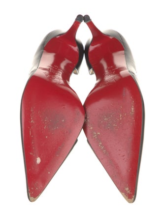 Christian Louboutin Leather D'Orsay Pumps