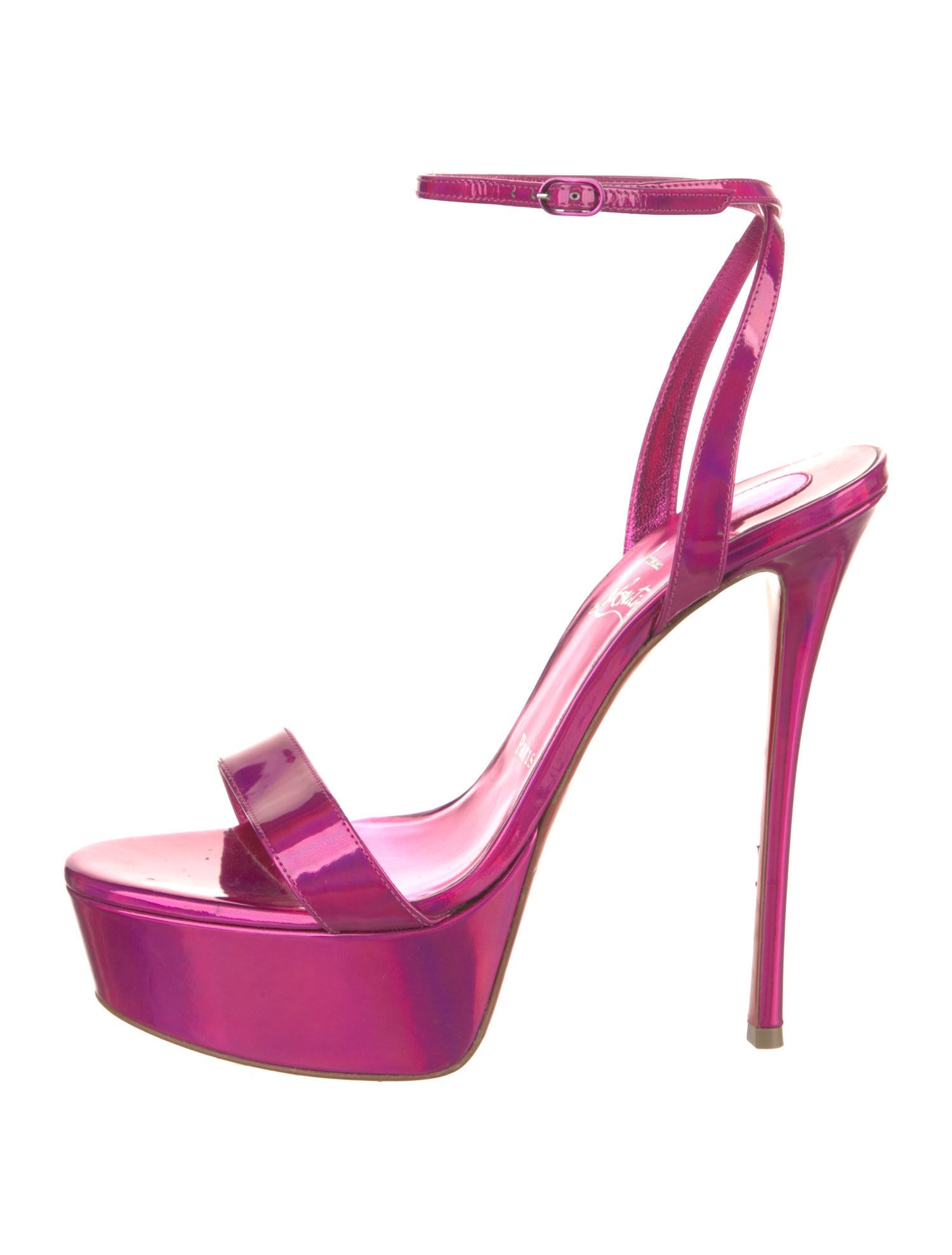 Christian Louboutin Patent Leather Sandals