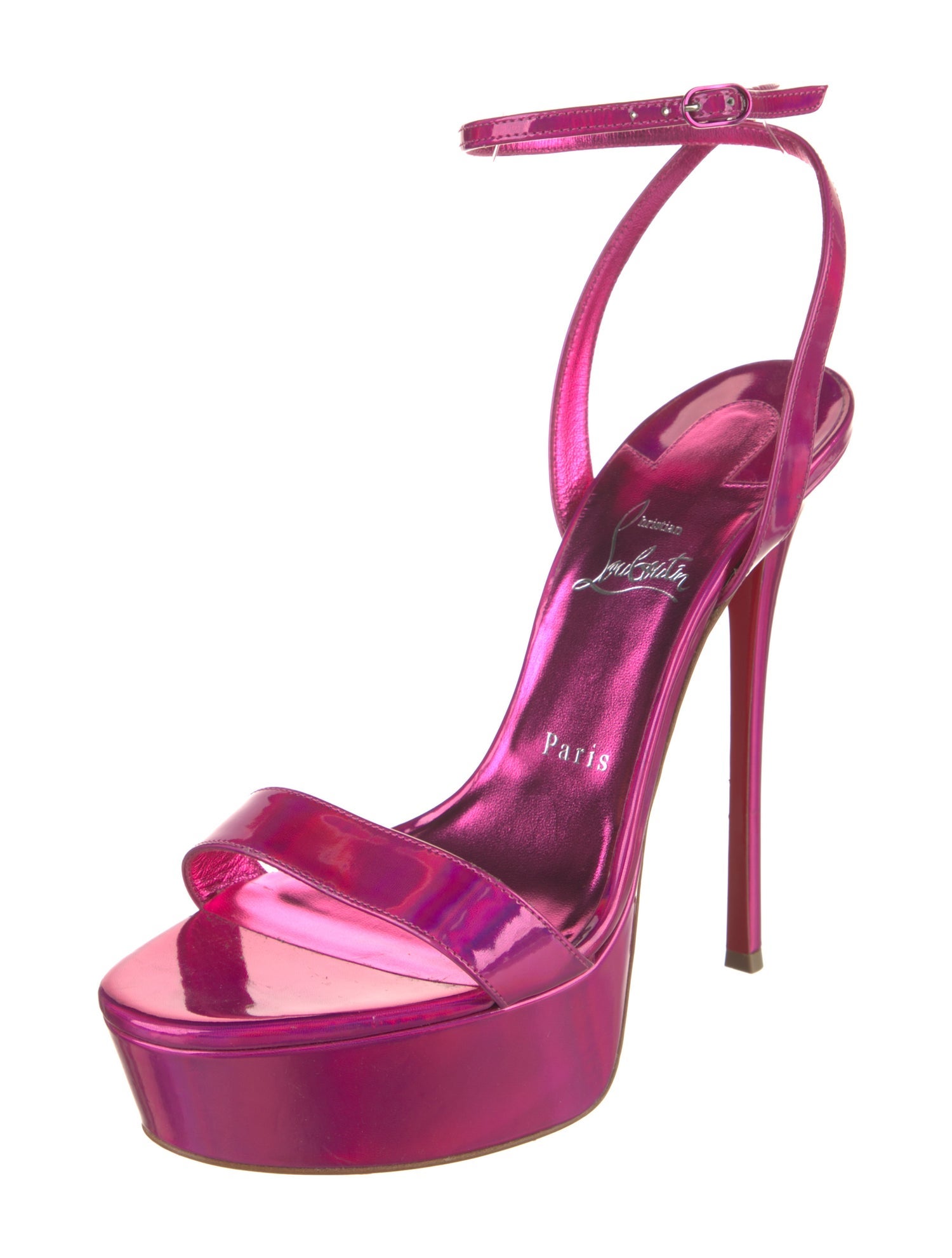 Christian Louboutin Patent Leather Sandals