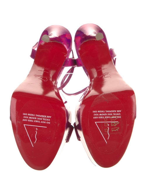 Christian Louboutin Patent Leather Sandals