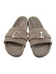 Christian Louboutin Suede Slides