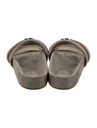 Christian Louboutin Suede Slides