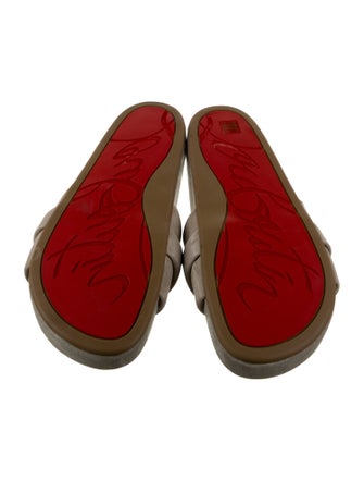 Christian Louboutin Suede Slides