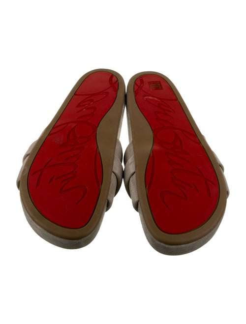Christian Louboutin Suede Slides