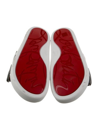 Christian Louboutin Rubber Striped Slides