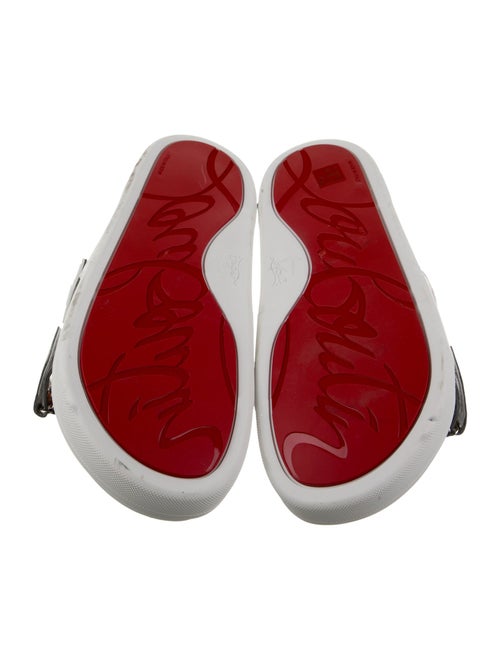 Christian Louboutin Rubber Striped Slides