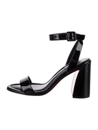 Christian Louboutin Patent Leather Sandals
