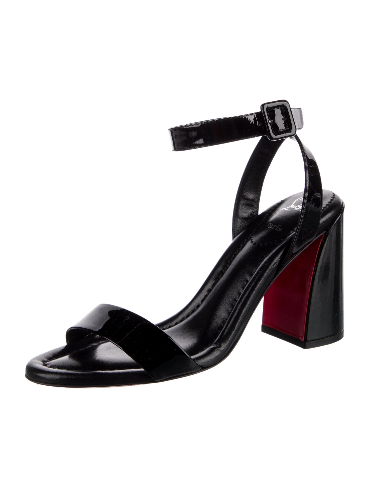 Christian Louboutin Patent Leather Sandals